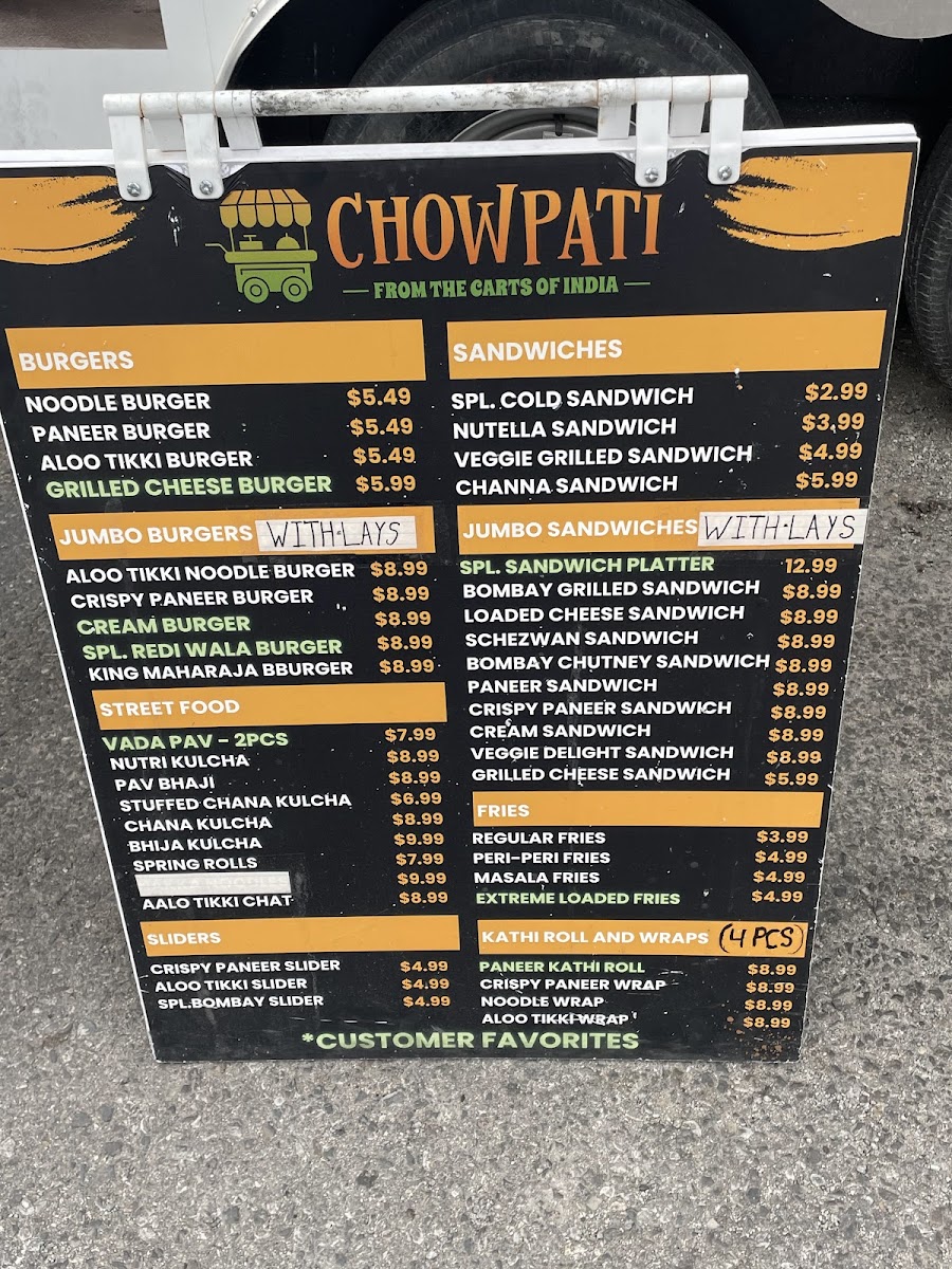 Chowpati Menu - Image 3